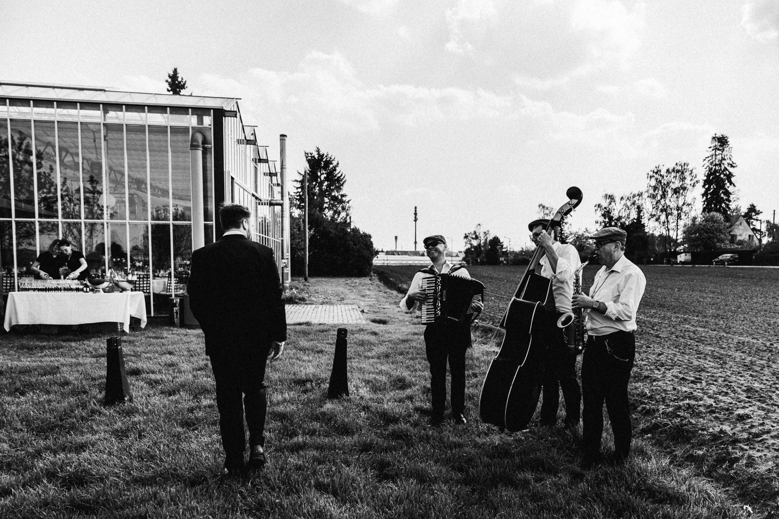 Hochzeit im Gwaechshaus in Nuernberg. Begleitet als Hochzeitsreportage durch Hochzeitsfotograf Axel Link aus Wuerzburg