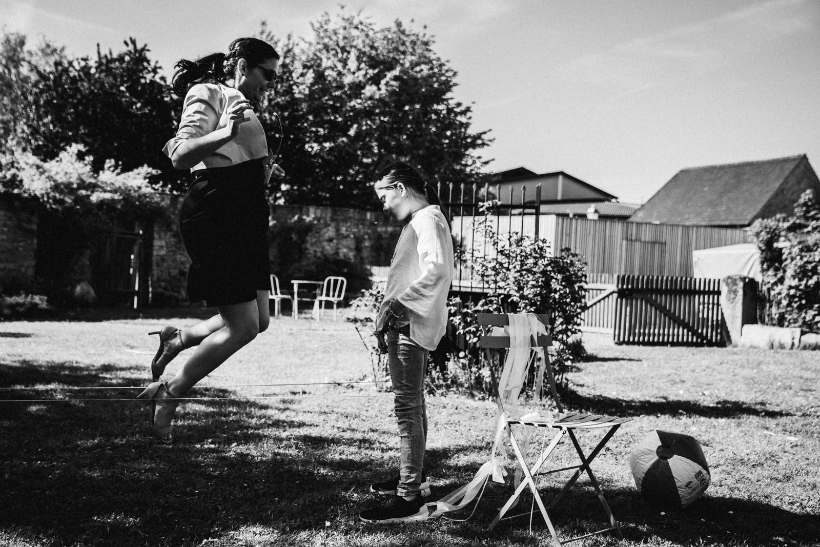 Hochzeit im Freien in der Villa Sommerach bei Würzburg. Hochzeitsbilder vom Hochzeitsfotograf Axel Link