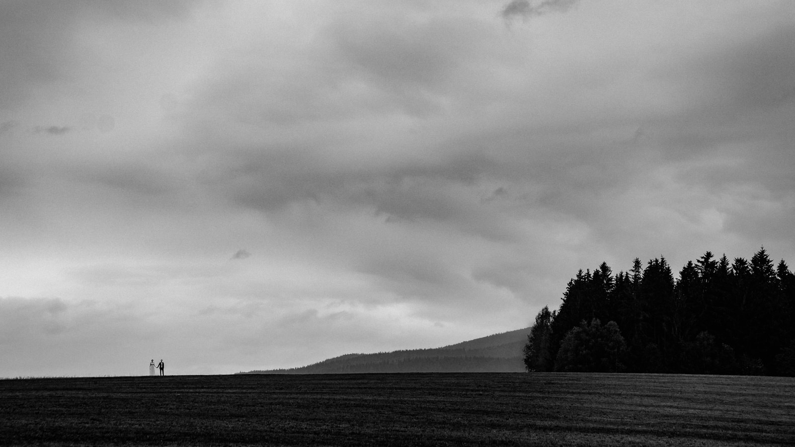 Hochzeitsfotograf Axel Link aus Wuerzburg war für eine freie Trauung outdoor im bayerischen Wald bei Regensburg.